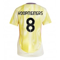 Camiseta Juventus Teun Koopmeiners #8 Visitante Equipación para mujer 2024-25 manga corta